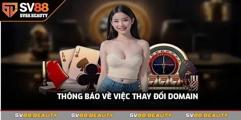 Thông báo về việc thay đổi domain